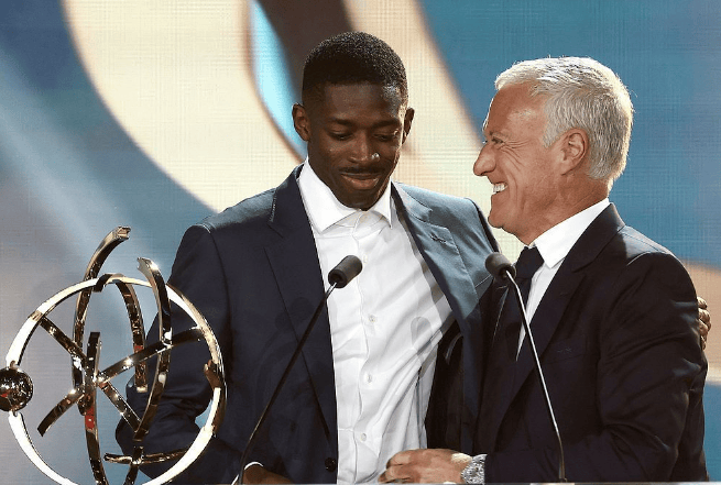 他值得！登贝莱荣膺法甲赛季最佳球员！自曝全靠位置调整